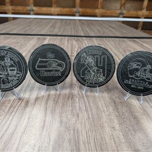 Seattle Football Themed Coasters